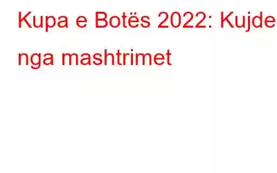 Kupa e Botës 2022: Kujdes nga mashtrimet