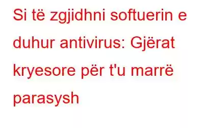 Si të zgjidhni softuerin e duhur antivirus: Gjërat kryesore për t'u marrë parasysh