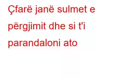 Çfarë janë sulmet e përgjimit dhe si t'i parandaloni ato