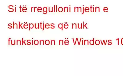 Si të rregulloni mjetin e shkëputjes që nuk funksionon në Windows 10