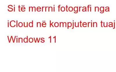 Si të merrni fotografi nga iCloud në kompjuterin tuaj Windows 11