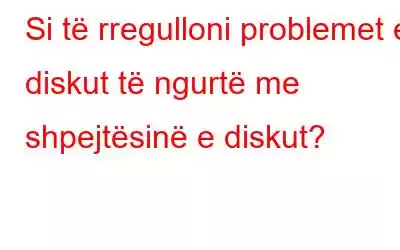 Si të rregulloni problemet e diskut të ngurtë me shpejtësinë e diskut?