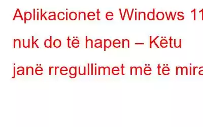 Aplikacionet e Windows 11 nuk do të hapen – Këtu janë rregullimet më të mira