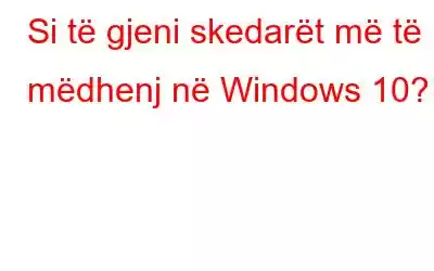 Si të gjeni skedarët më të mëdhenj në Windows 10?